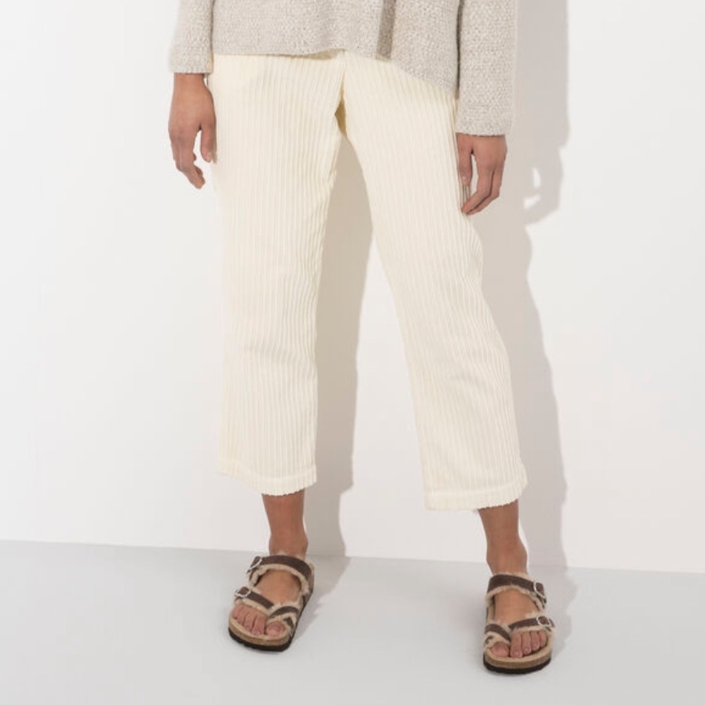 NWT 38 Birkenstocks Mayari Shearling - oiled leather